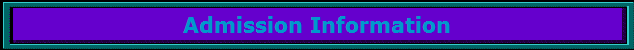 Admission Information