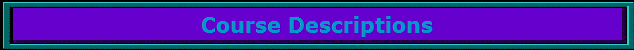 Course Descriptions