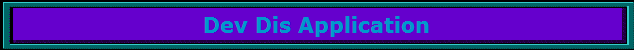 Dev Dis Application